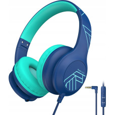 Powerlocus Wired Headphones PLED Wired Kids Blue