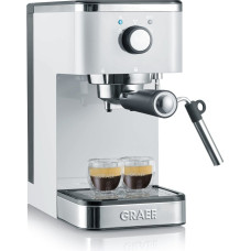 Graef ES 401, Espresso machine, 1.25 L, Ground coffee, 1400 W, Grey