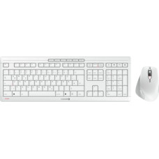 Cherry JD-8550DE-0 klawiatura Dołączona myszka Dom/Biuro RF Wireless QWERTZ Niemiecki Biały