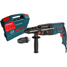 Bosch powertools hammer drill GBH 2-26 F Professional, set including EXPERT accessories (blue/Color: BLACK, 830 watts)