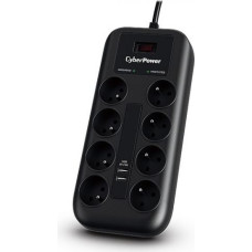 Cyberpower Surge power strip 8 outlets 1.8 m black (P0820SUF0-FR)