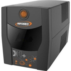 Infosec UPS Uninterruptible Power Supply 1000VA 500W 9Ah 2x FR/Schuko