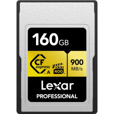 Lexar Professional Gold CFexpress 160 GB card (LCAGOLD160G-RNENG)