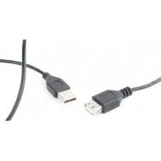 Gembird USB-A - USB-A cable 0.75 m Black (CC-USB2-AMAF-75CM/300-BK)