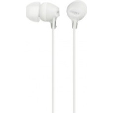 Sony In-ear Headphones with mic MDR-EX15AP White