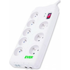 Ever Home power strip surge protector 8 sockets 2 m white (T/LZ05HOM019/0000)