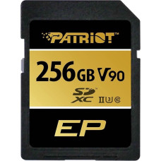 Patriot EP SDXC 256 GB Class 10 UHS-II U3 V90 card (PEF256GEP92SDX)