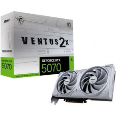 MSI Karta graficzna MSI RTX 5070 12G VENTUS 2X OC WHITE
