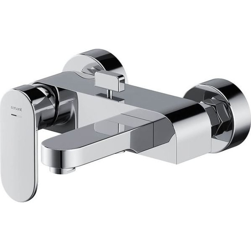 Cersanit Bateria wannowa Cersanit Crea ścienne chrom (S951-304)
