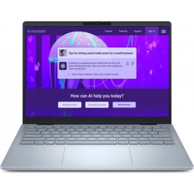 Dell Laptop Dell 14 Plus DB14250 Win11Pro Ultra 9 288V/32GB/1TB/14.0 2.5K/Arc/FgrPr/WLAN + BT/Backlit Kb/4 Cell/3Y ProSupport