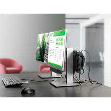 HP Keyboard Slim Klaviatūra su USB jungtimi su laidu - Smartcard - Juodas - EST (BULK of 10 pcs)