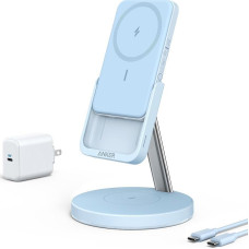 Anker PowerWave Mag-Go Inductive 1x USB-C Charger (B25A7331)