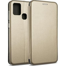 Beline Book Magnetic Samsung A12 A125 gold/gold case