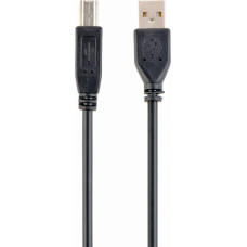 Gembird Kabel GEMBIRD CCP-USB2-AMBM-15 (USB 2.0 typu A M - USB 2.0 typu B M; 4,5m; kolor czarny)