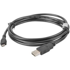 Lanberg Kabel Lanberg CA-USBM-10CC-0018-BK (USB 2.0 M - Micro USB M; 1,8m; kolor czarny)
