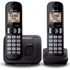 Panasonic KX-TGC212 Desktop Phone Black