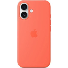 Apple iPhone 16 Silicone Case with MagSafe - Tangerine
