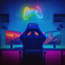 Forever Neon decorative LED RGB Plexi GAMEPAD + remote control FLRNE04 Light