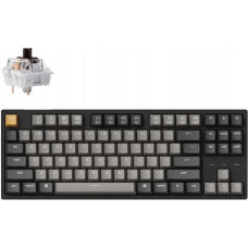 Keychron - C1 Pro QMK/VIA Wired Mechanical Keyboard - Programmable RGB Brown K Pro Hot-Swap Mechanical Keyboard