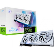 MSI Graphics card GeForce RTX 5070 12G GAMING TRIO OC WHITE GDDR7 192bit