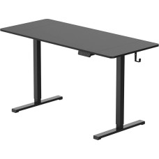 Spacetronik Electric desk SPE-O124BB Moris L 140x60 desk