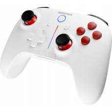 Rampage Hydra Kontroler gamingowy RGB bezprzewodowy pad biały