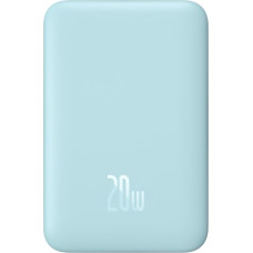 Baseus Powerbank OS- Magnetic Mini Air Wireless Fast Charge Power Bank 10000mAh 20W Galaxy Blue（With Simple Charging Cable Type-C to Type-C (20V/3A) 30cm White)
