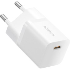 Baseus Ładowarka sieciowa Baseus GaN5 1C 25W EU (biały)
