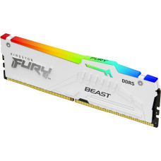 Kingston DDR5 32GB 6000MT/s CL30 DIMM FURY Beast White RGB XMP