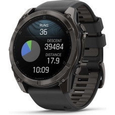 Garmin Zegarek sportowy Garmin Garmin Fenix 8 51mm Slate Gray z Czarnym Paskiem