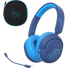 Powerlocus Bluetooth Headphones Lion Kids ANC BLUE