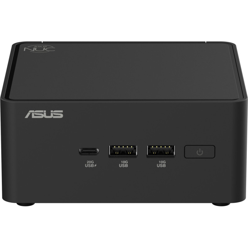 Asus NUC 15 Pro Tall Kit - Barebone - Mini-PC - 1 x Core Ultra 5 210H / 2.2 GHz - RAM 0 GB - Intel Graphics - Wi-Fi 6, Wi-Fi 7, Bluetooth - WLAN: 802.11a/b/g/n/ac/ax/be, Bluetooth 5.4 - Schwarz