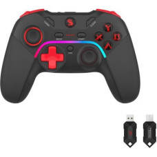 A4Tech Bloody GPW70, gamepad, RGB, Dual mode 2.4G+USB, černá
