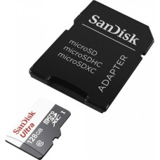 Sandisk Ultra MicroSDXC 128 GB Class 10 UHS-I Card (SDSQUNR-128G-GN6TA)