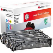 Agfaphoto Toner APTHPCF370AME CMY Set Replacement 305A (APTHPCF370AME)