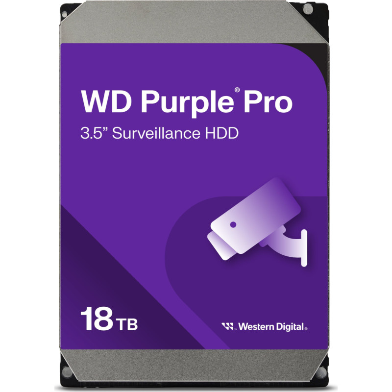 WD Purple Pro 18TB 3.5'' SATA III (6 Gb/s) server drive ( 181PURP)