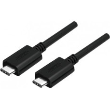 Unitek USB USB-C - USB-C 1 m Cable Black (Y-C477BK)