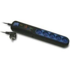 Lestar Listwa przeciwprzepięciowa LFT-2001A, 3L EMI/RFI, 2.5m, czarna