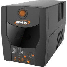 Infosec UPS Uninterruptible Power Supply 700VA 360W 7Ah 2x FR/Schuko