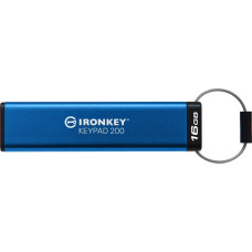 Kingston IronKey Keypad 200 flash drive, 16GB (IKKP200/16GB)
