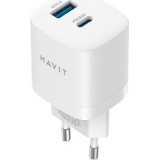 Havit Ładowarka Havit USB-A+USB-C UC30 EU (biały)