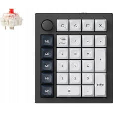 Keychron Q0 Max QMK Custom Number Pad Fully Assembled Knob / Carbon Black / Gateron Jupiter Red