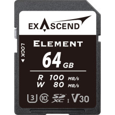 Exascend Element UHS-I V30 64GB memory card