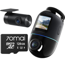 70Mai Omni X800 4K set Black + 128GB SD card