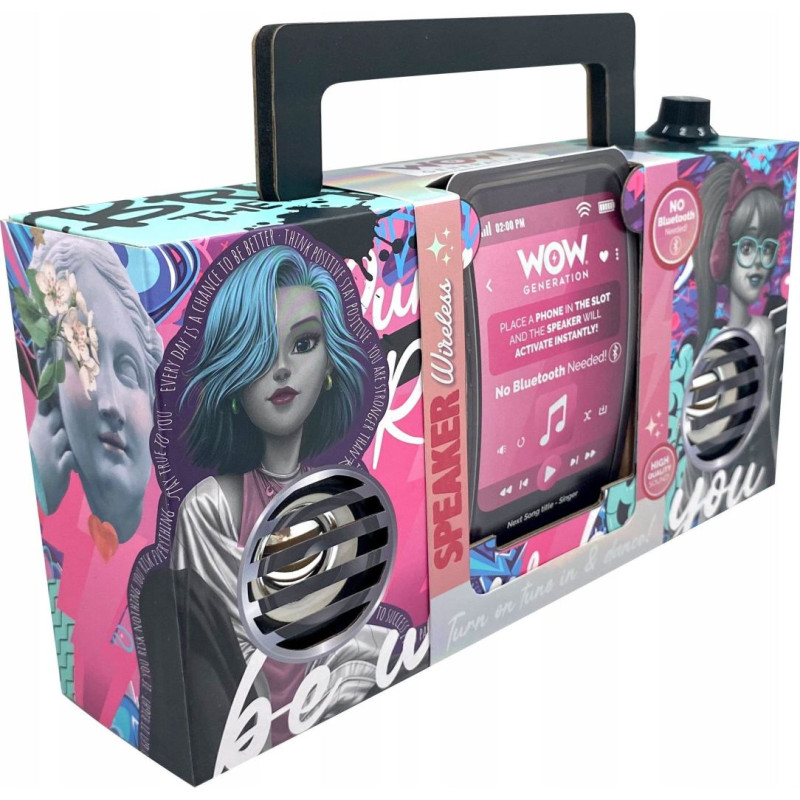 Kids Euroswan Portable Wireless Powerful Induction Speaker for Smartphone WOW / WOW Generation / WOW00122.