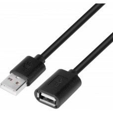 TB Extension cord USB AM-AF 1.8 m black