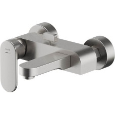Cersanit Crea bathtub faucet wall-mounted nickel matte (S951-309)