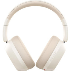 Baseus Bass 35 Max Headphones Wired and Wireless Headband Music USB Type-C Bluetooth Beige