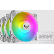 Asus Wentylator Asus TUF Gaming TF120 ARGB Biały 3-pack + Hub (90DA0033-B09030)
