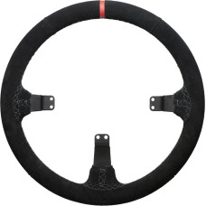 Asetek SimSports Lenkradkranz, gewölbt, 340 mm - schwarz, wildleder